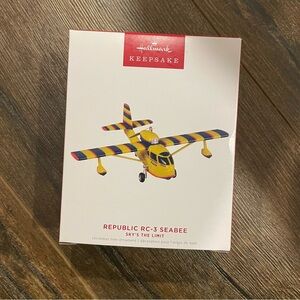 Hallmark Keepsake Ornament 2022 - Republic RC-3 Seabee Sky's the Limit Series